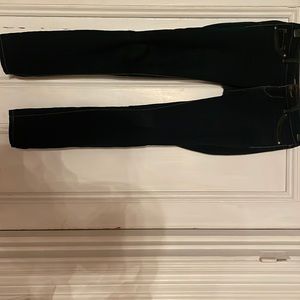 Y2k Low rise dark blue skinny jeans